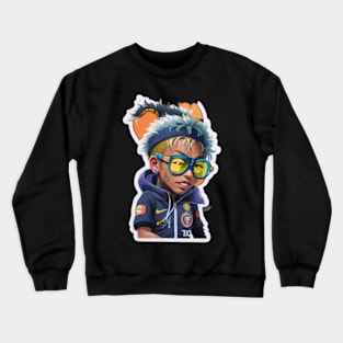 Neymar fan tee halloween Crewneck Sweatshirt